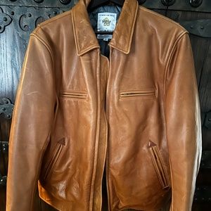 NEVER WORN Taylor Stitch Leather Moto Jacket